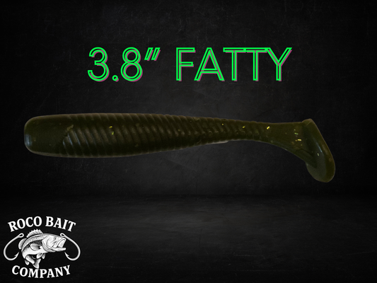 3.8” Swamp Donkey Fatty Paddletail